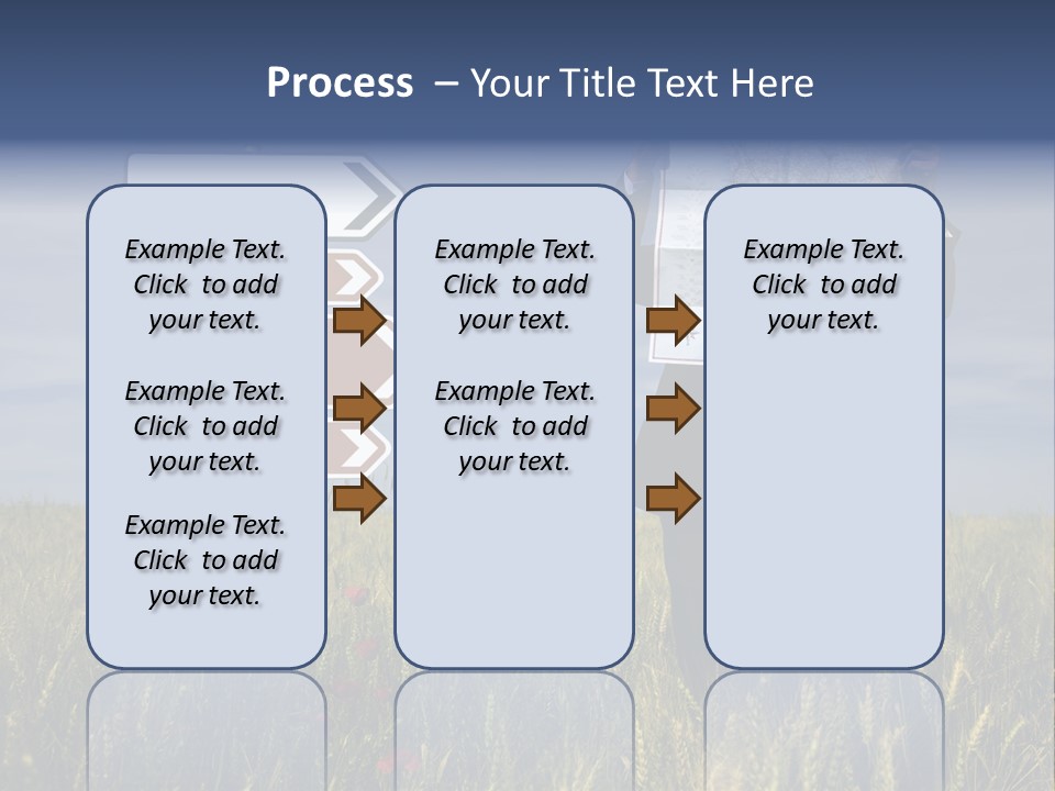 Cartography Exploration Backpacker PowerPoint Template