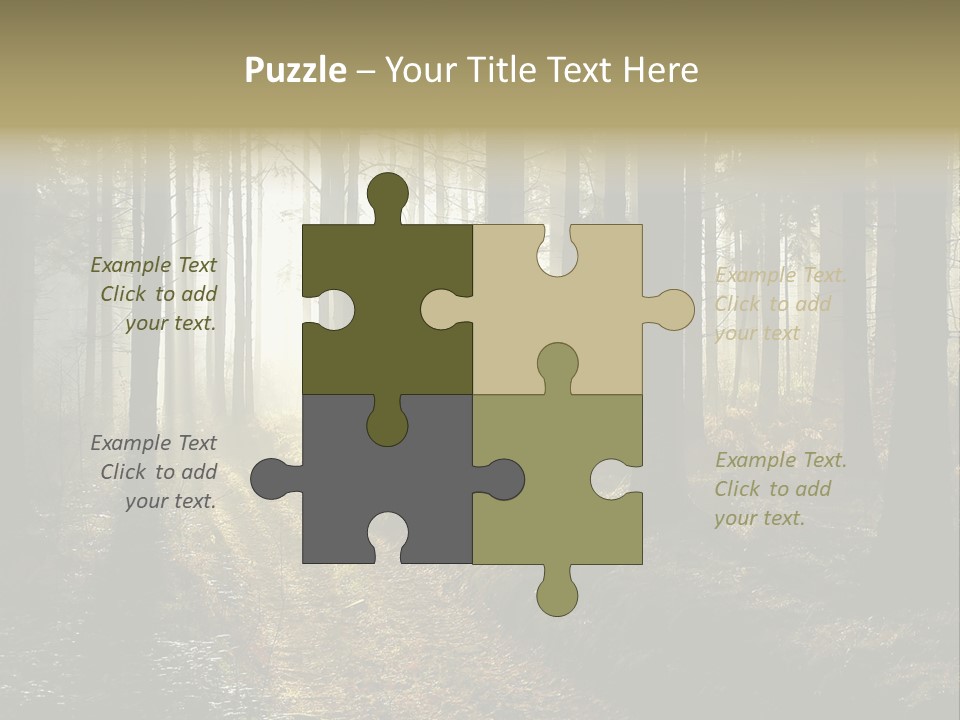 Sunshine Colors Peaceful PowerPoint Template