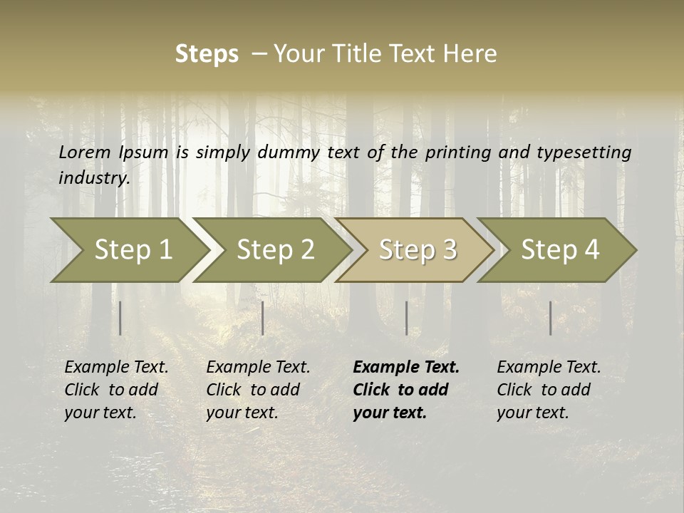 Sunshine Colors Peaceful PowerPoint Template