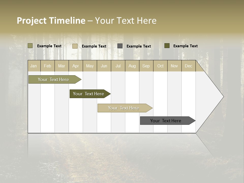Sunshine Colors Peaceful PowerPoint Template