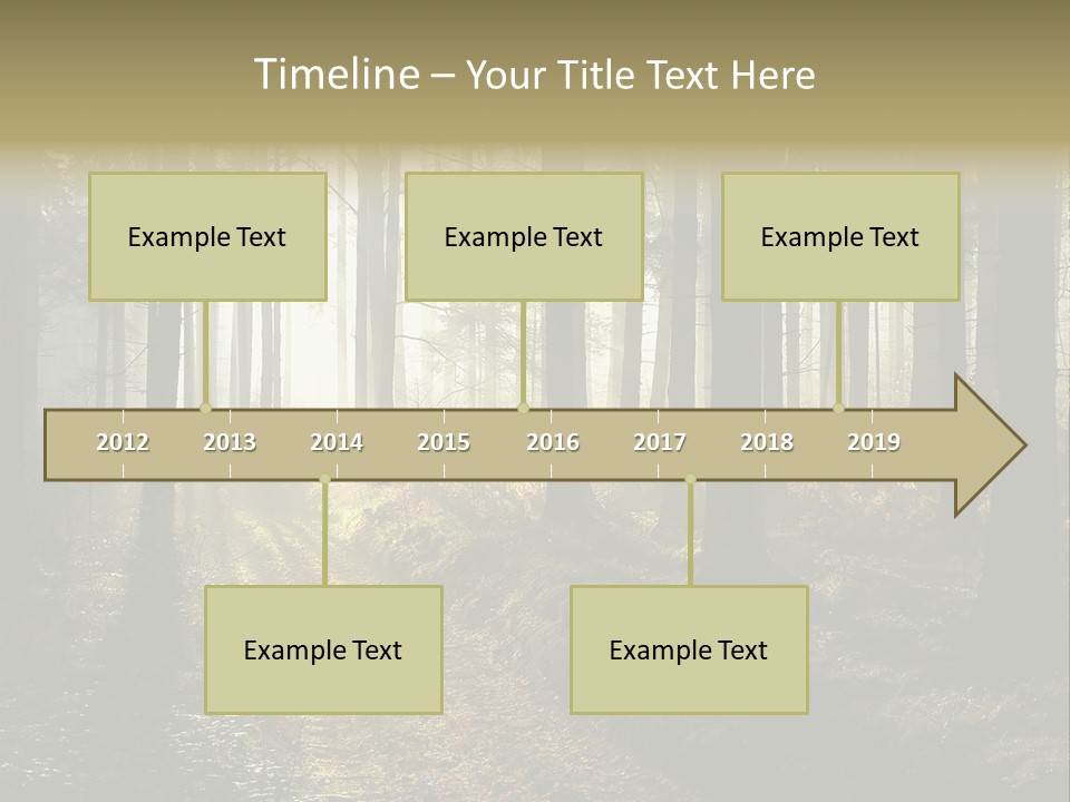 Sunshine Colors Peaceful PowerPoint Template