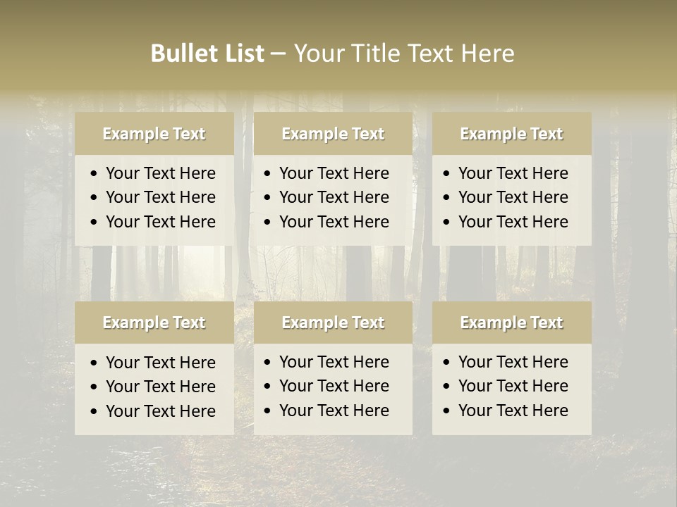 Sunshine Colors Peaceful PowerPoint Template