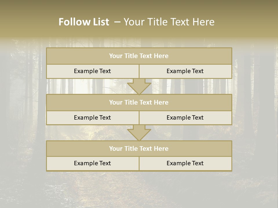 Sunshine Colors Peaceful PowerPoint Template