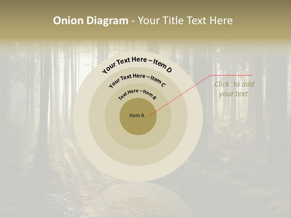 Sunshine Colors Peaceful PowerPoint Template