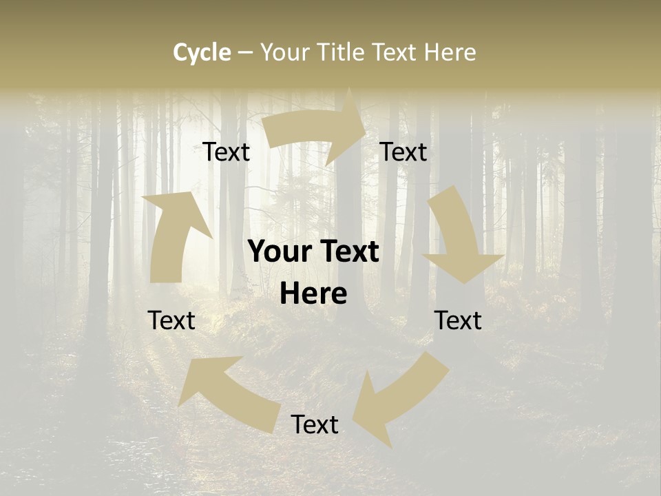 Sunshine Colors Peaceful PowerPoint Template