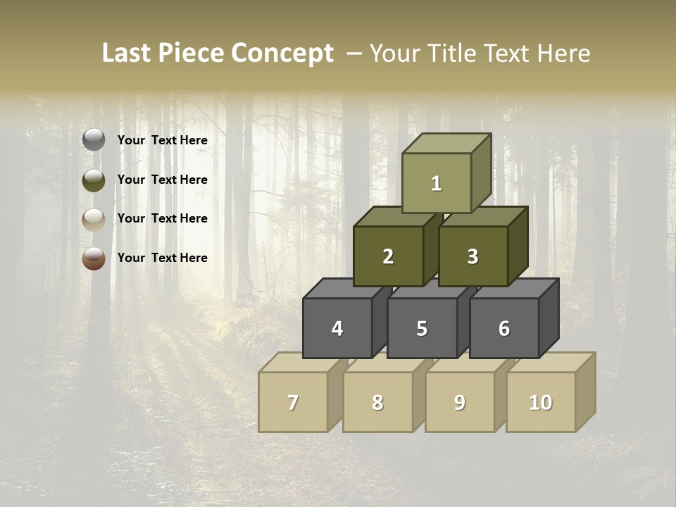 Sunshine Colors Peaceful PowerPoint Template