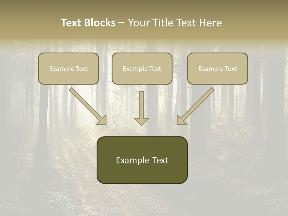 Sunshine Colors Peaceful PowerPoint Template