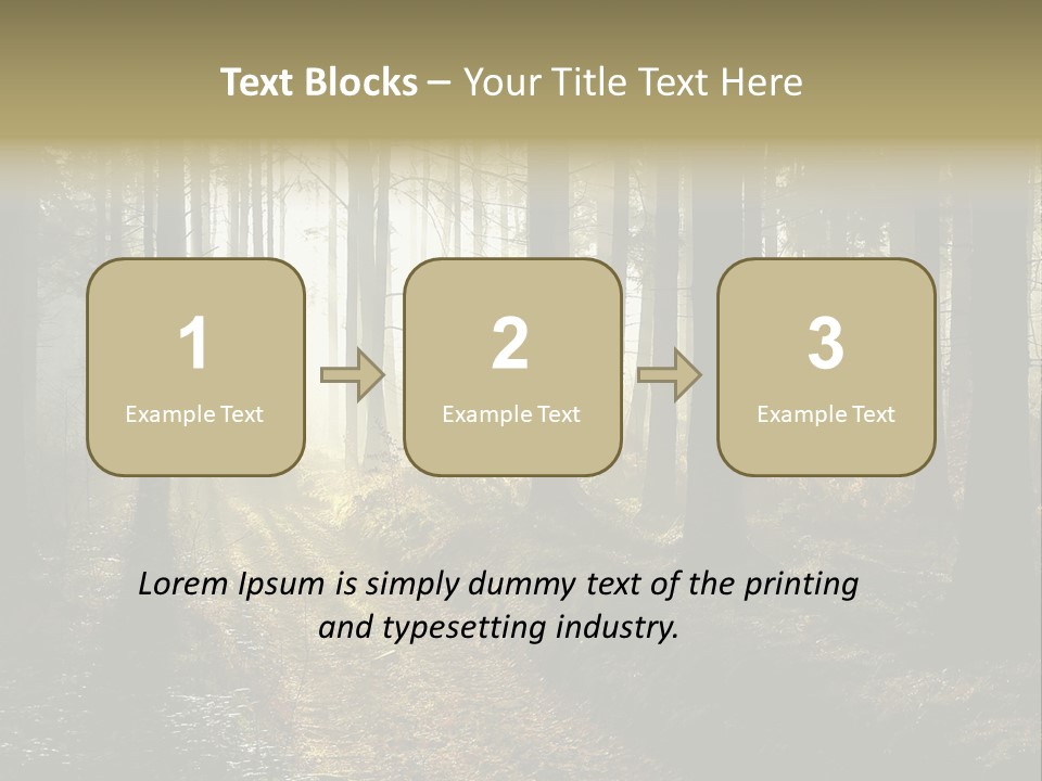 Sunshine Colors Peaceful PowerPoint Template