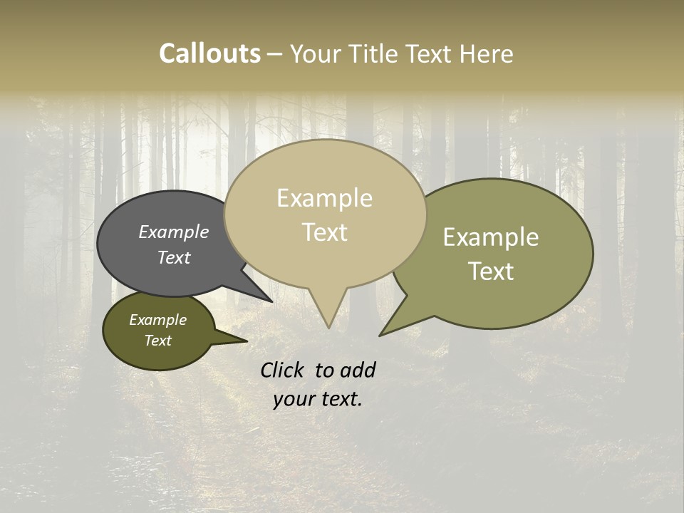 Sunshine Colors Peaceful PowerPoint Template