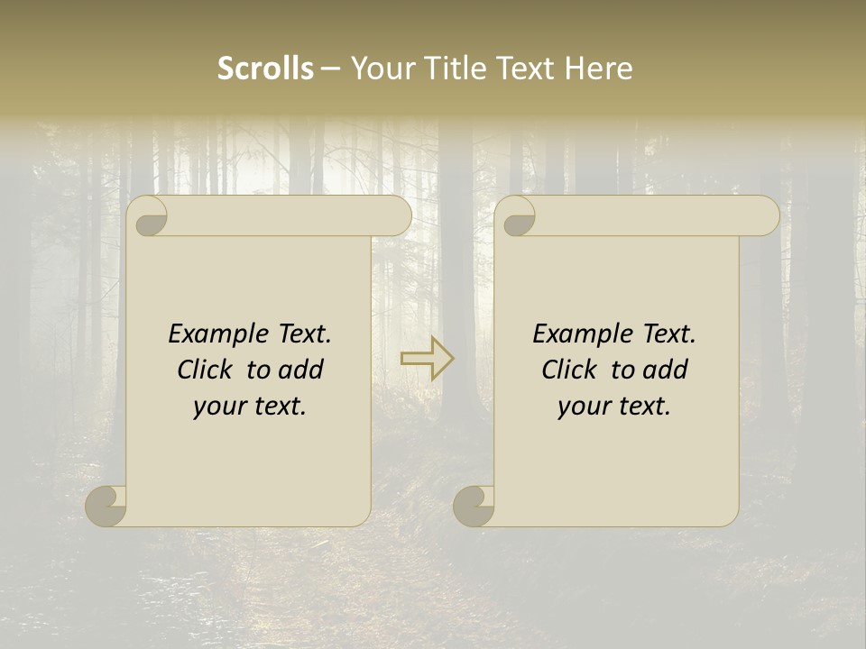 Sunshine Colors Peaceful PowerPoint Template