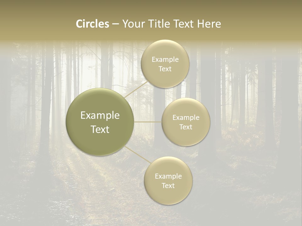 Sunshine Colors Peaceful PowerPoint Template