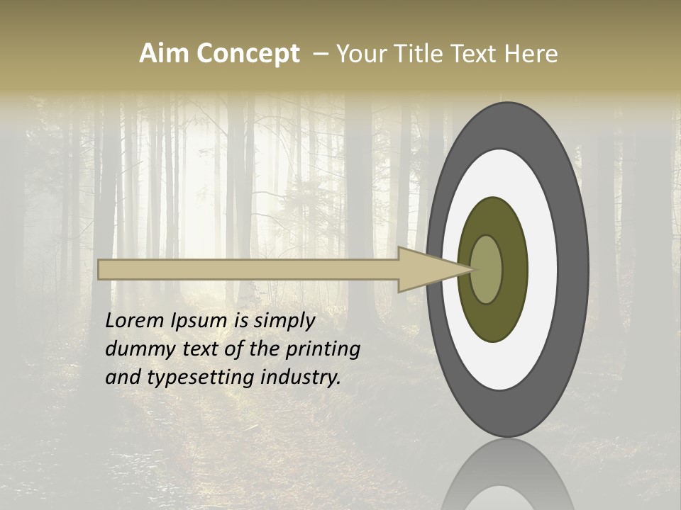 Sunshine Colors Peaceful PowerPoint Template