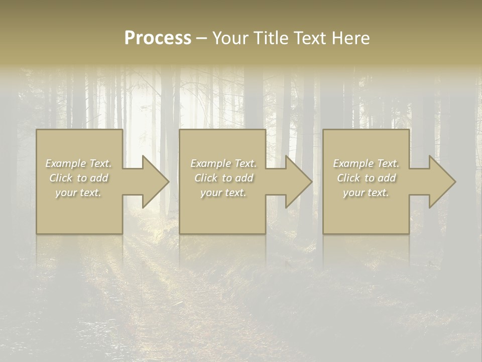 Sunshine Colors Peaceful PowerPoint Template