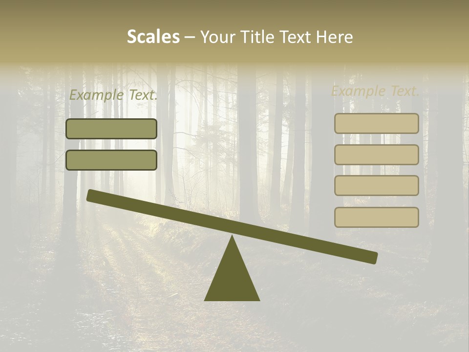 Sunshine Colors Peaceful PowerPoint Template