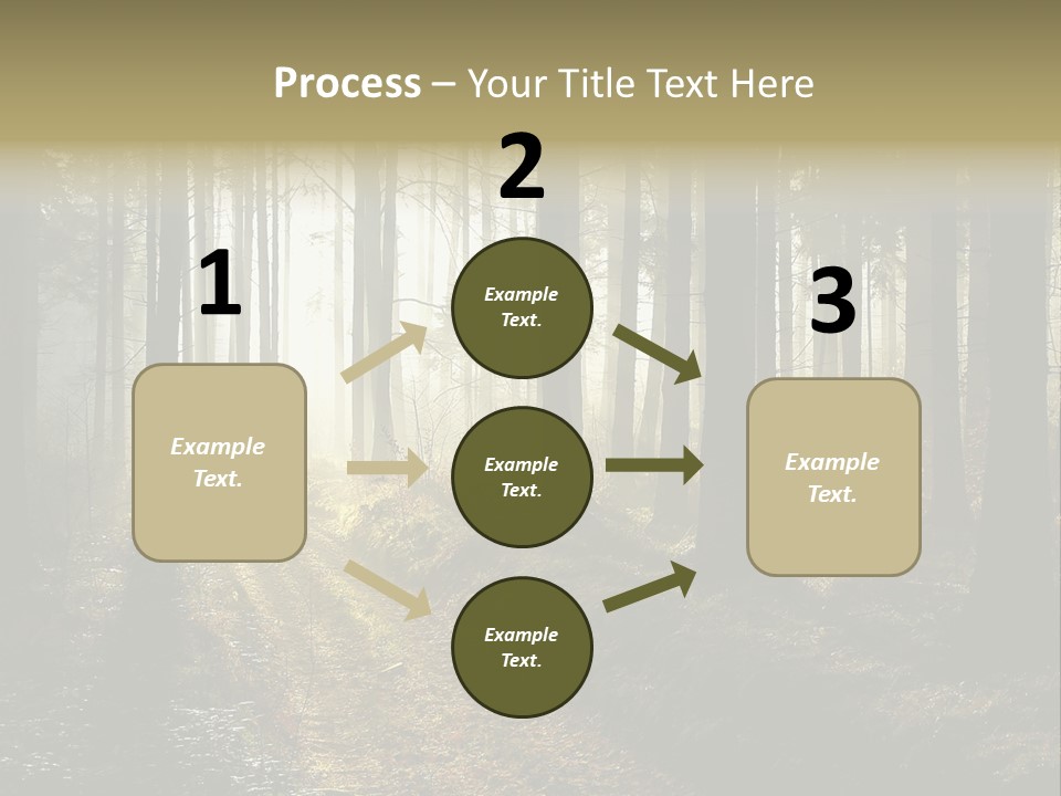 Sunshine Colors Peaceful PowerPoint Template