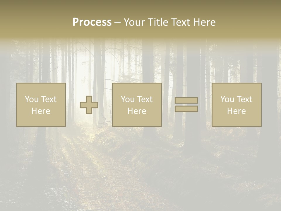 Sunshine Colors Peaceful PowerPoint Template