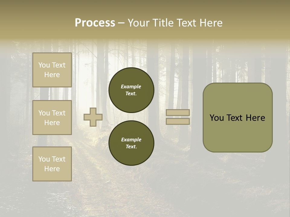 Sunshine Colors Peaceful PowerPoint Template