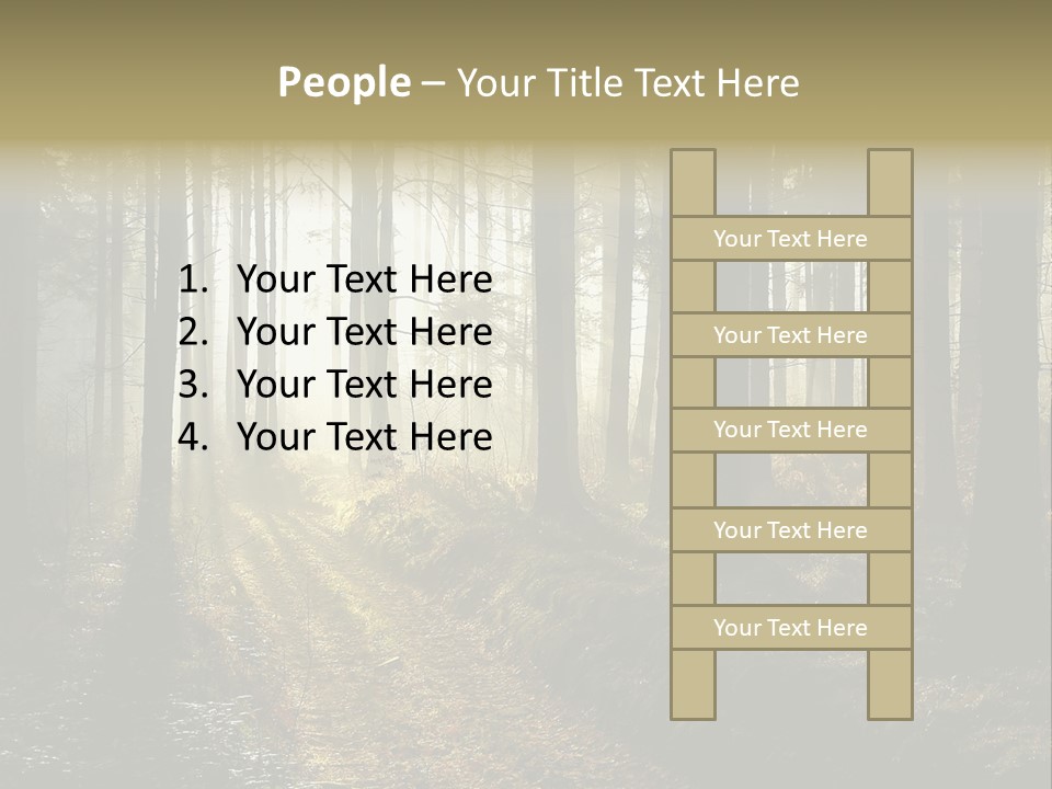 Sunshine Colors Peaceful PowerPoint Template