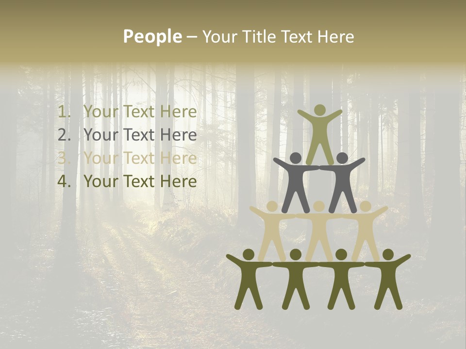Sunshine Colors Peaceful PowerPoint Template