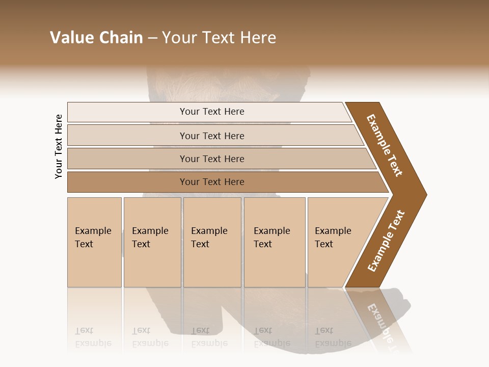 Head Cowboy Spur PowerPoint Template