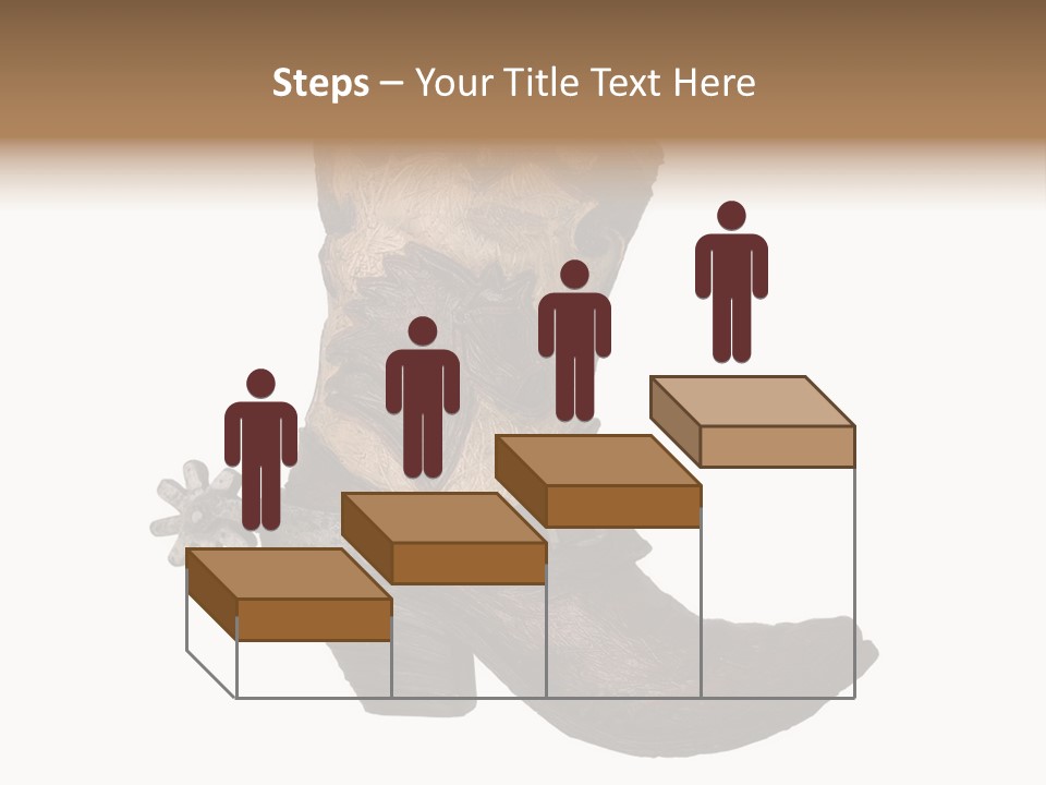 Head Cowboy Spur PowerPoint Template