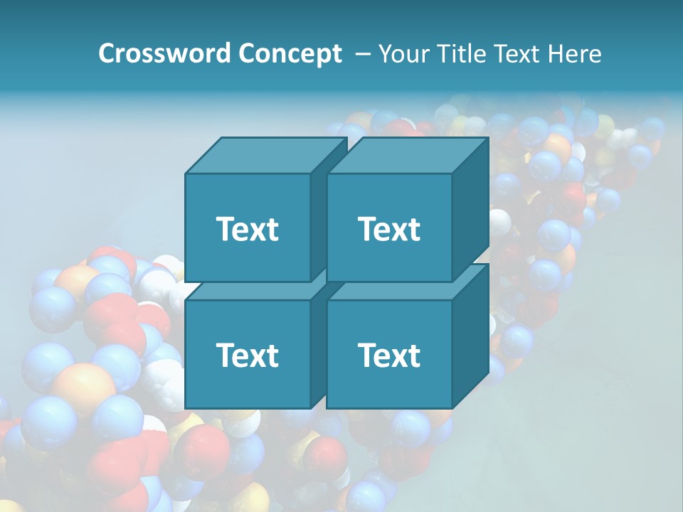 Biotech Helix Genetically PowerPoint Template