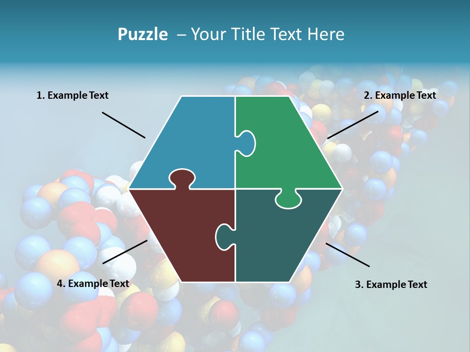 Biotech Helix Genetically PowerPoint Template