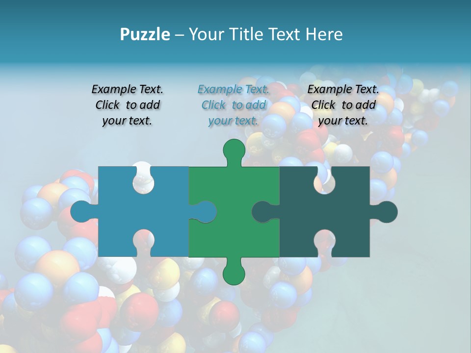 Biotech Helix Genetically PowerPoint Template