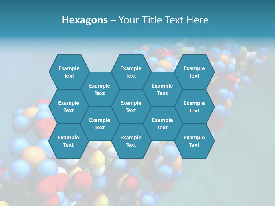 Biotech Helix Genetically PowerPoint Template