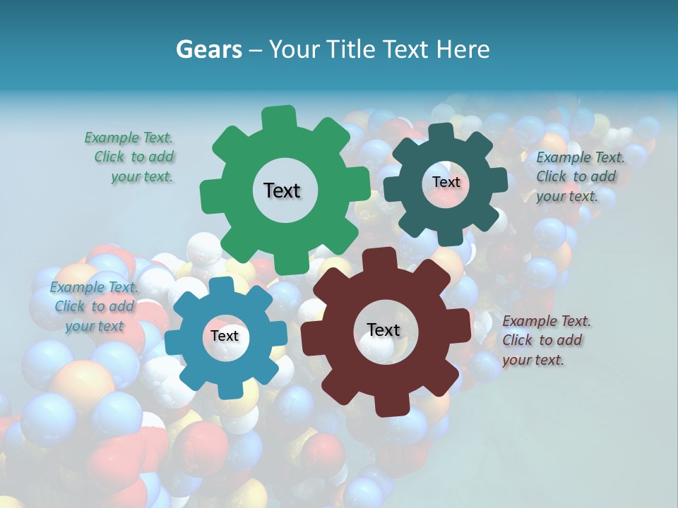 Biotech Helix Genetically PowerPoint Template
