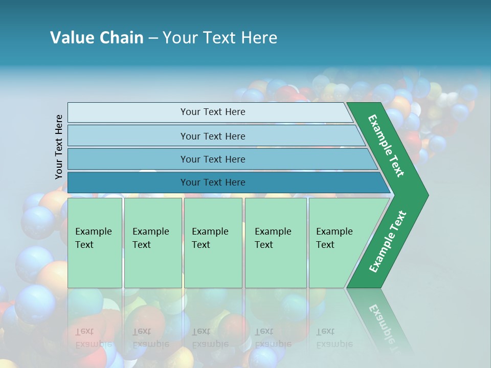 Biotech Helix Genetically PowerPoint Template