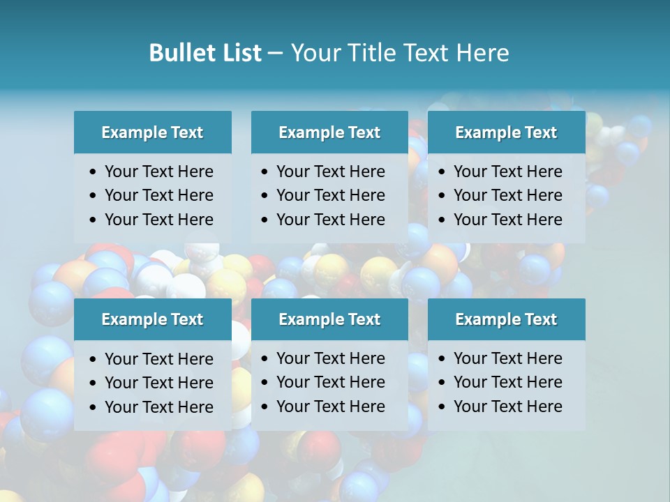 Biotech Helix Genetically PowerPoint Template