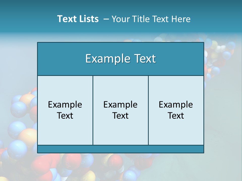 Biotech Helix Genetically PowerPoint Template