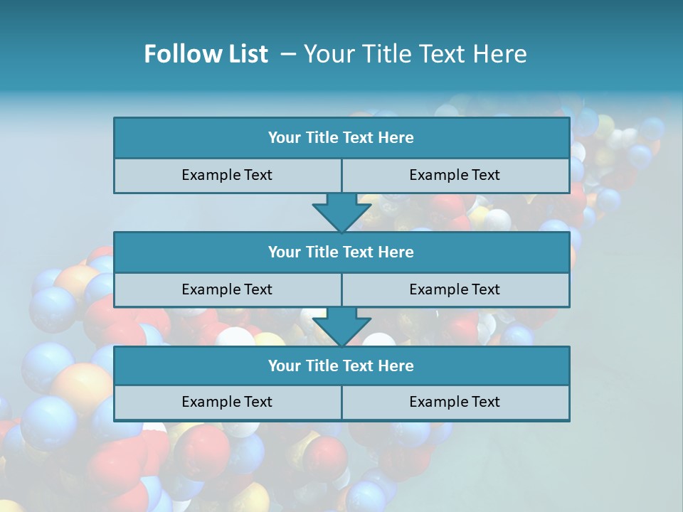 Biotech Helix Genetically PowerPoint Template