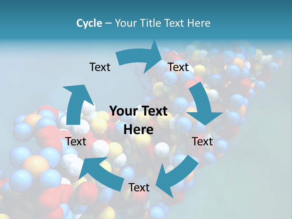 Biotech Helix Genetically PowerPoint Template