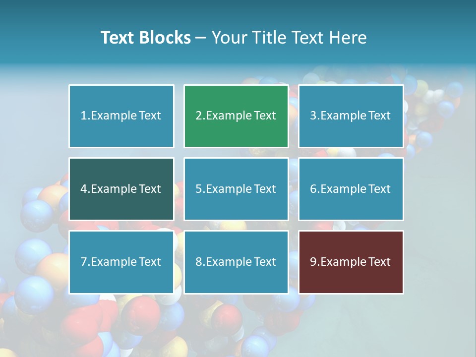 Biotech Helix Genetically PowerPoint Template