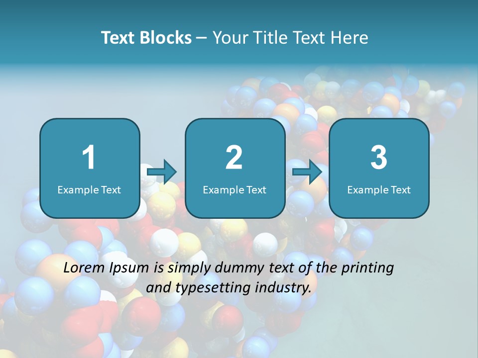 Biotech Helix Genetically PowerPoint Template