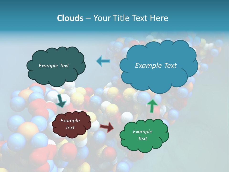 Biotech Helix Genetically PowerPoint Template