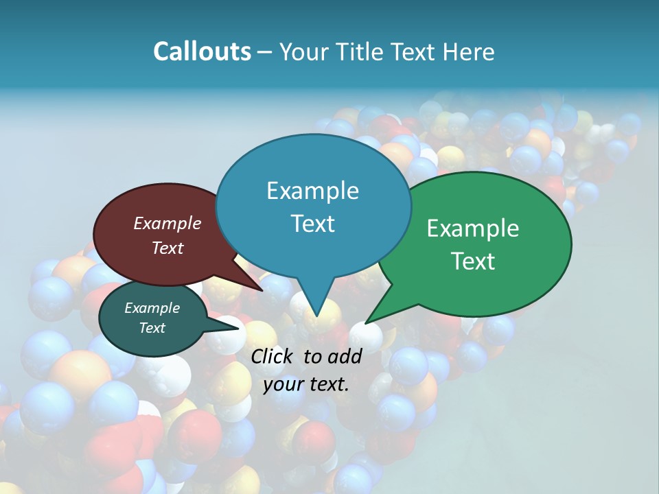 Biotech Helix Genetically PowerPoint Template