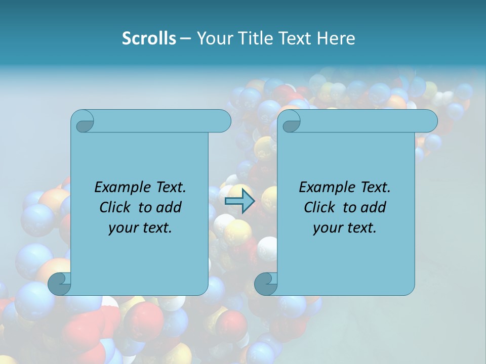 Biotech Helix Genetically PowerPoint Template
