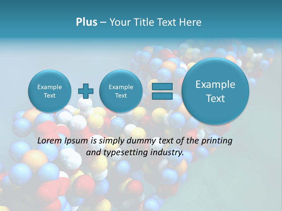 Biotech Helix Genetically PowerPoint Template