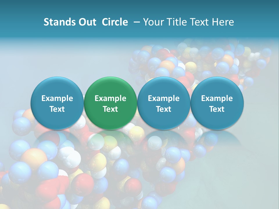 Biotech Helix Genetically PowerPoint Template