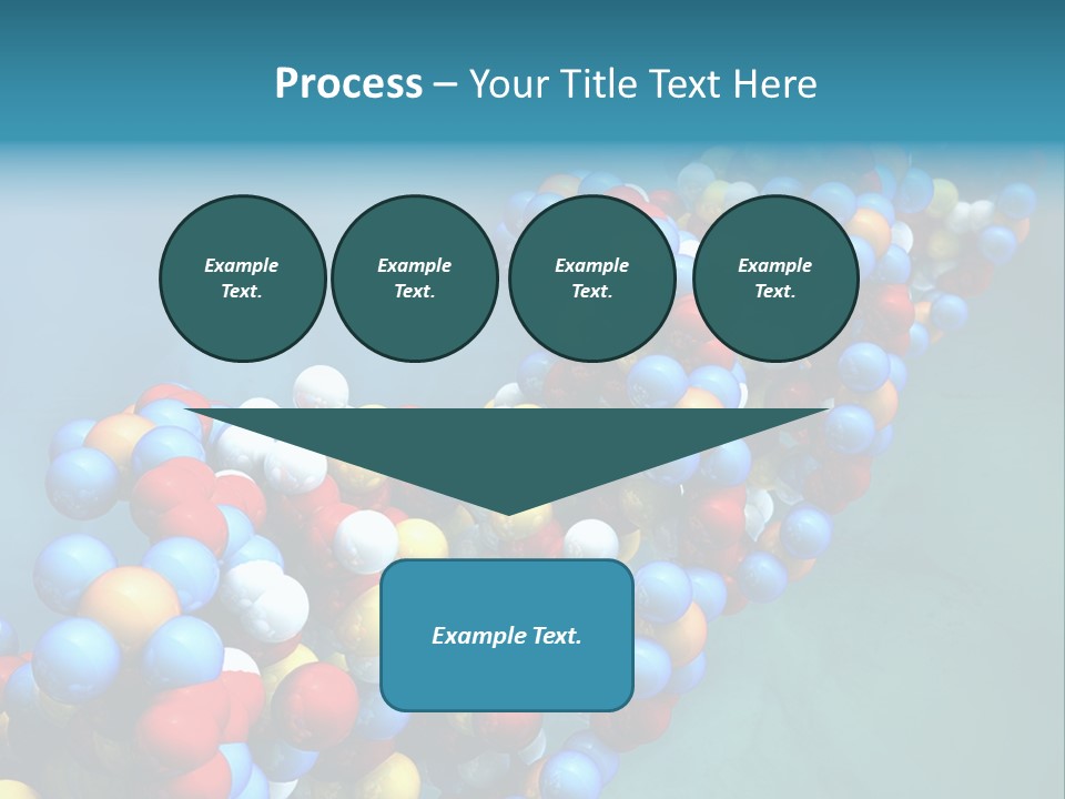 Biotech Helix Genetically PowerPoint Template