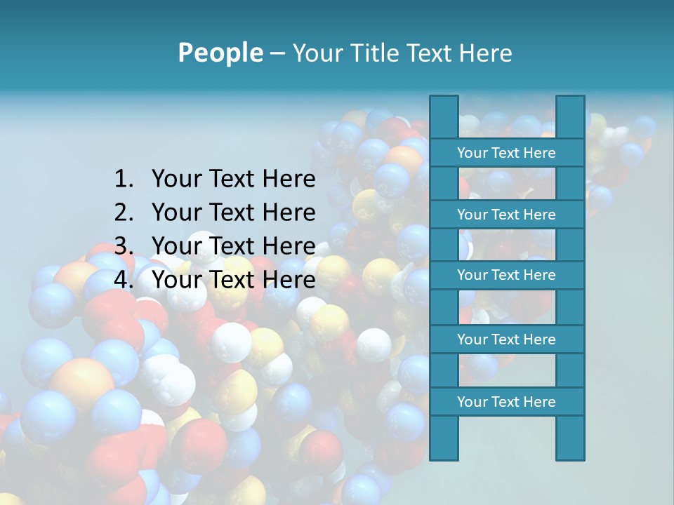 Biotech Helix Genetically PowerPoint Template