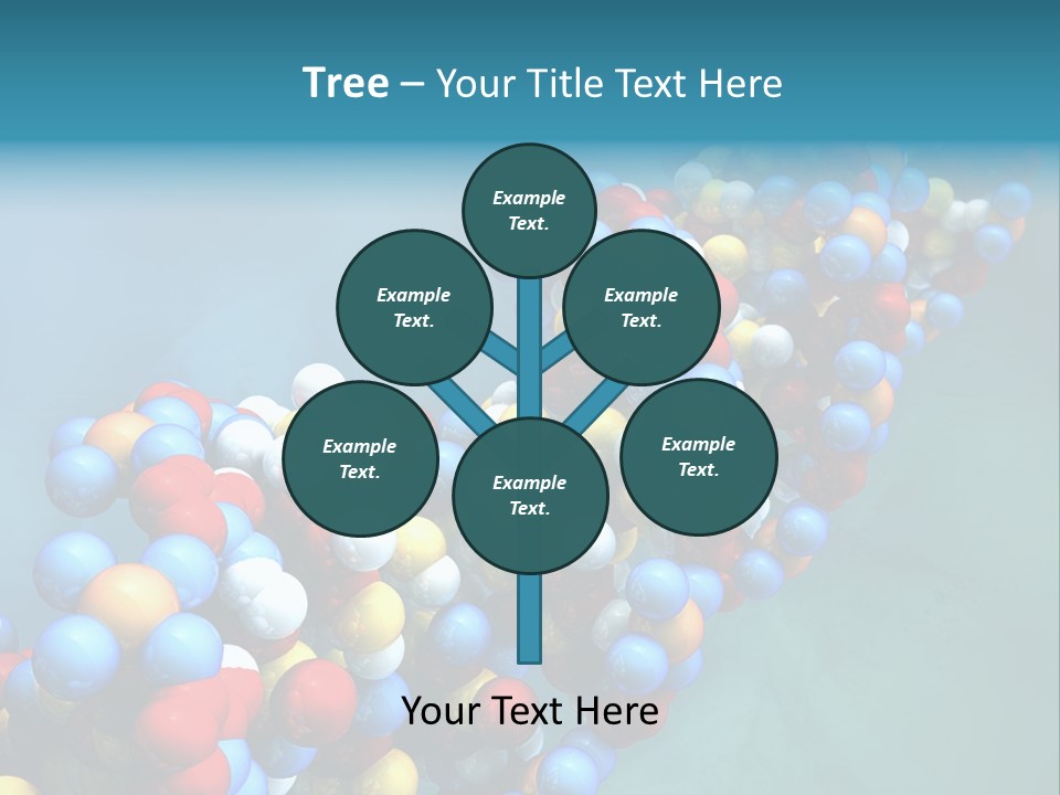 Biotech Helix Genetically PowerPoint Template