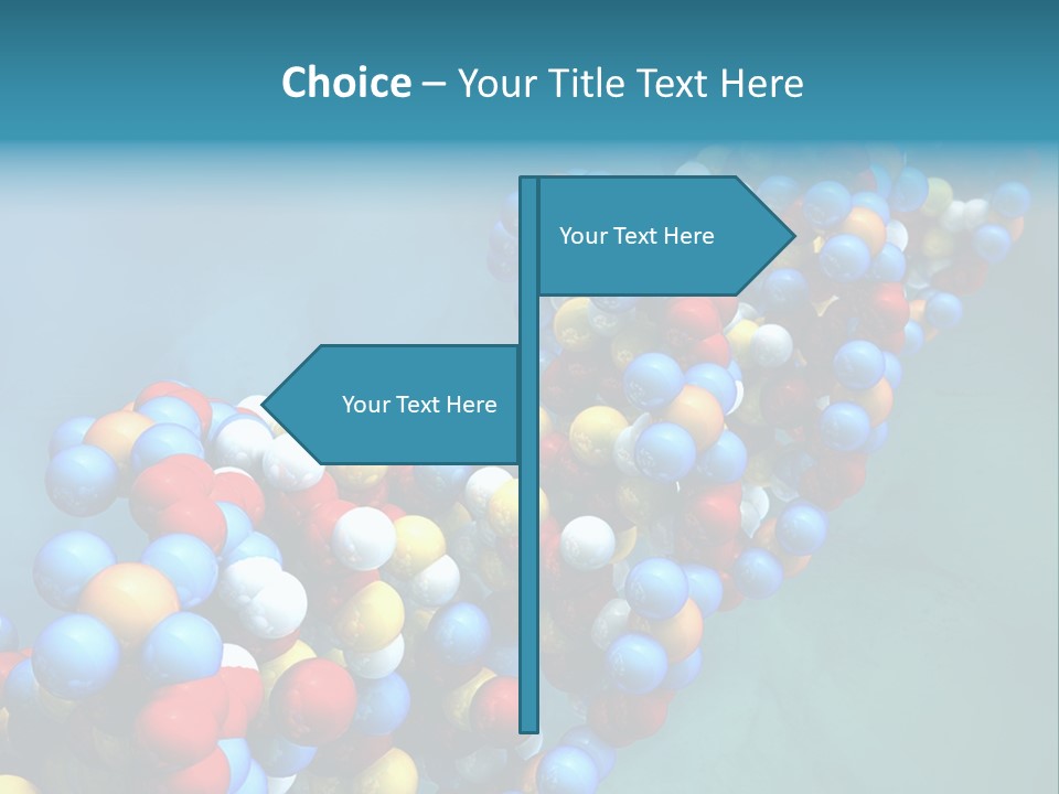Biotech Helix Genetically PowerPoint Template
