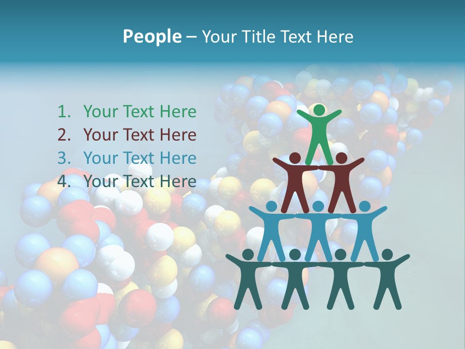 Biotech Helix Genetically PowerPoint Template