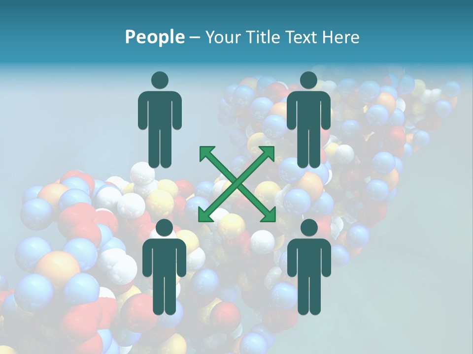 Biotech Helix Genetically PowerPoint Template