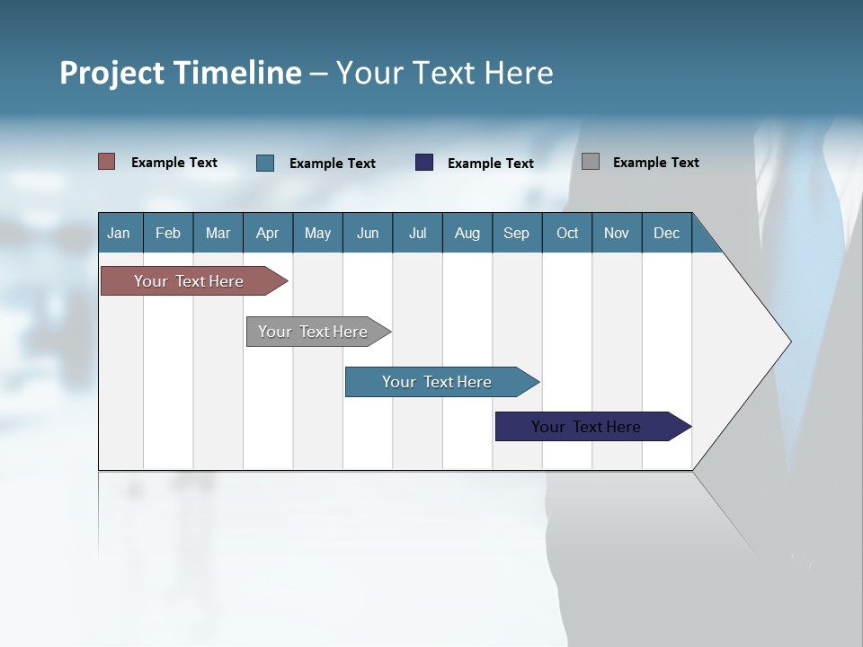 Bank Suit Manage PowerPoint Template