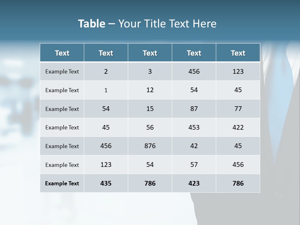 Bank Suit Manage PowerPoint Template